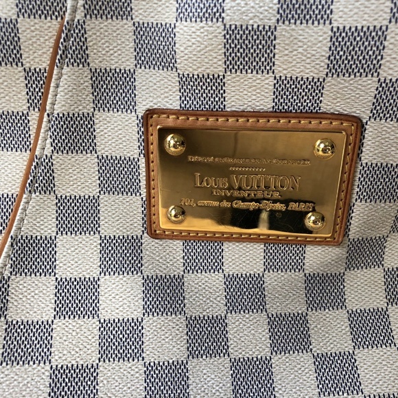 Louis Vuitton Galliera PM Azur Damier Shoulder Bag - Picture 3 of 8